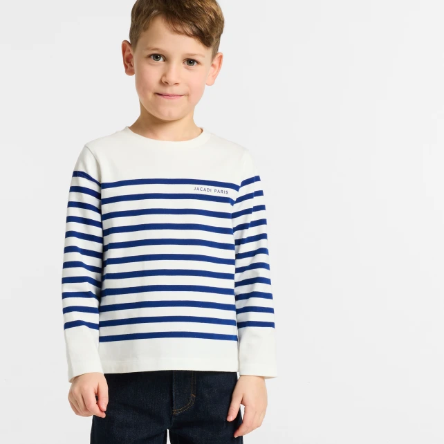 Marinière enfant en jersey de coton