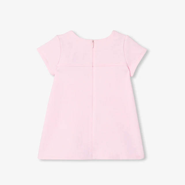 Robe bébé fille en piqué de coton