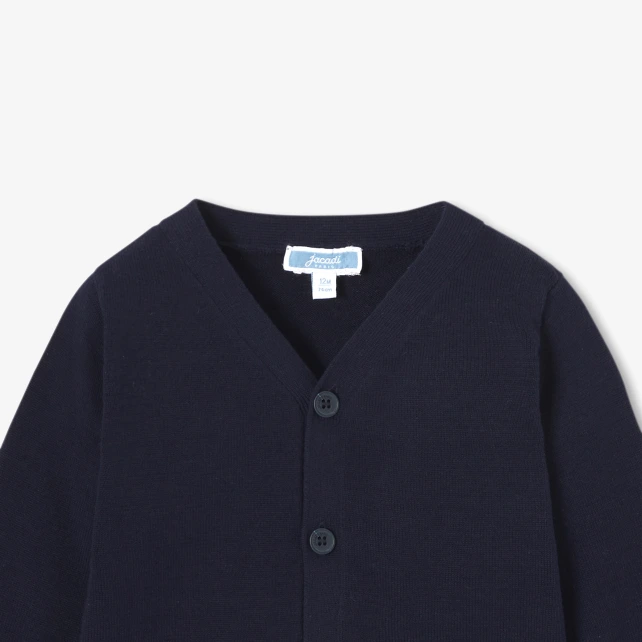 Cardigan bébé garçon en coton