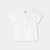 T-shirt bébé fille en coton col Claudine