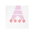 T-shirt bébé fille en coton col Claudine