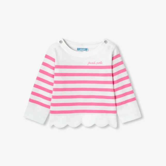 Marinière bébé fille