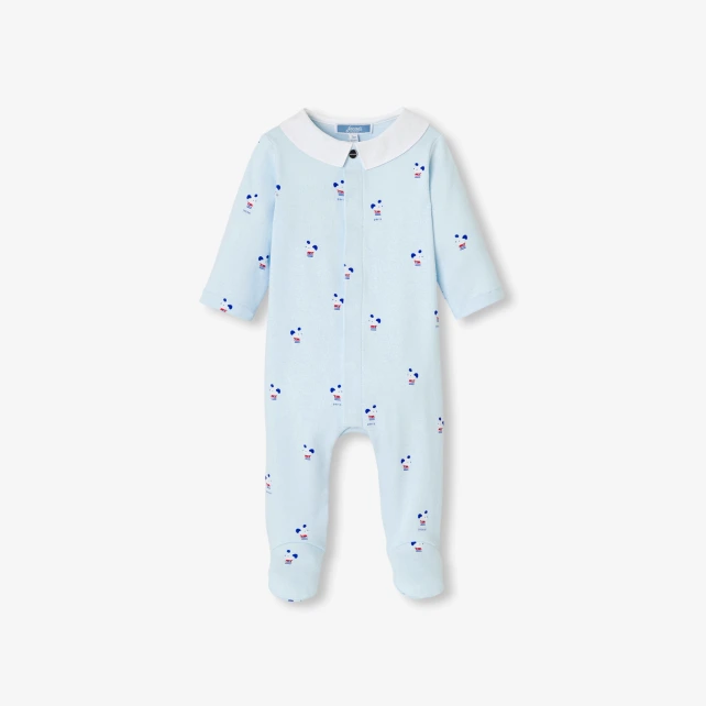 Pyjama bébé garçon en coton interlock