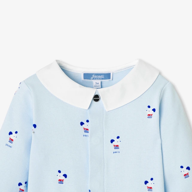 Pyjama bébé garçon en coton interlock