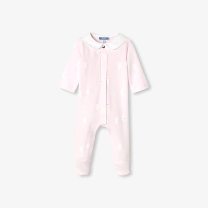Pyjama bébé en interlock de coton