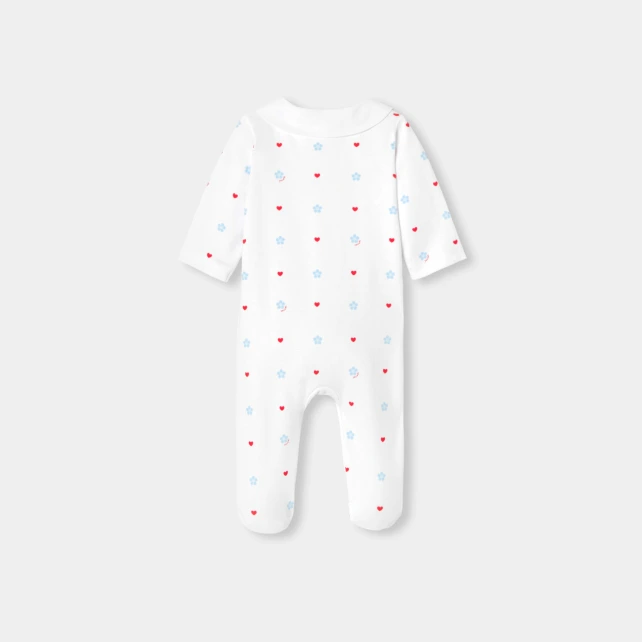 Pyjama bébé fille en coton interlock