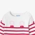 Pull marinière enfant fille en tricot jersey
