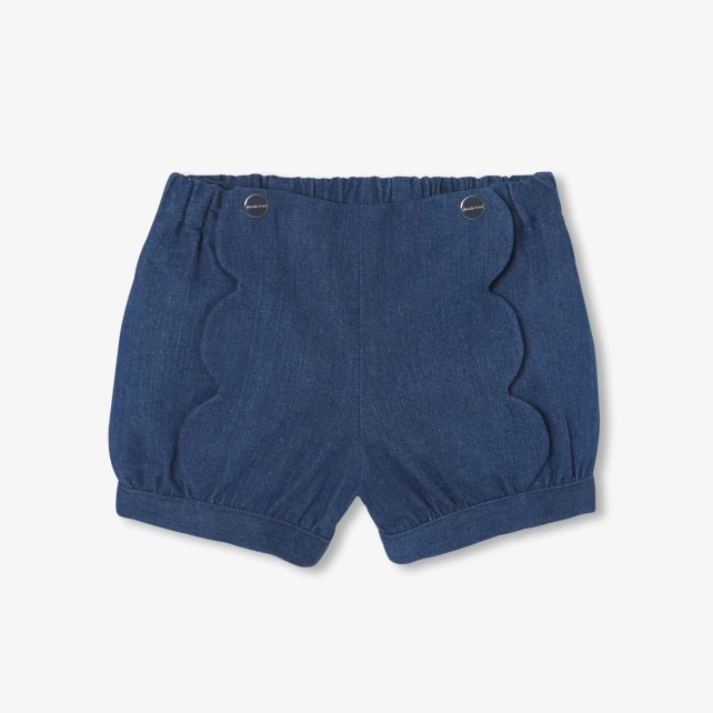 Short bébé fille en jean