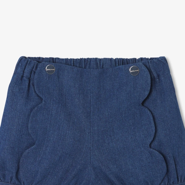 Short bébé fille en jean