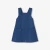Robe chasuble bébé fille en jean