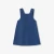 Robe chasuble bébé fille en jean