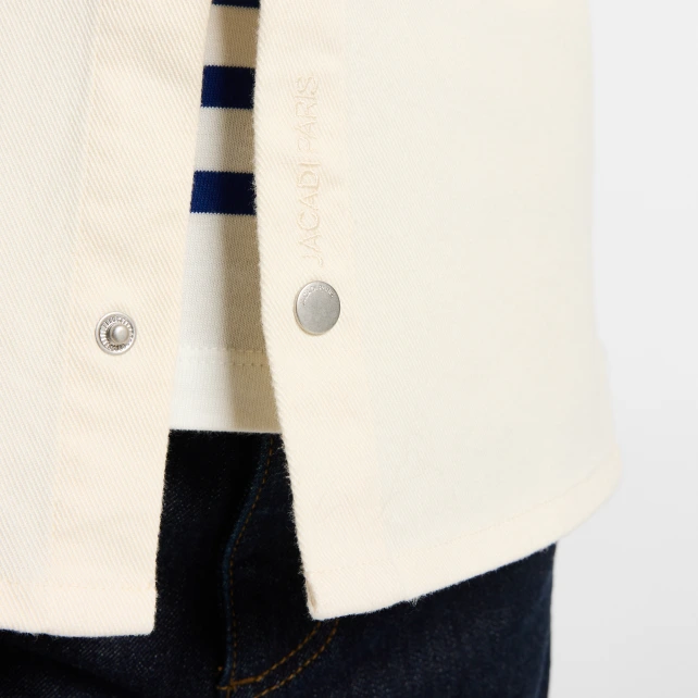 Surchemise enfant garçon en sergé de coton