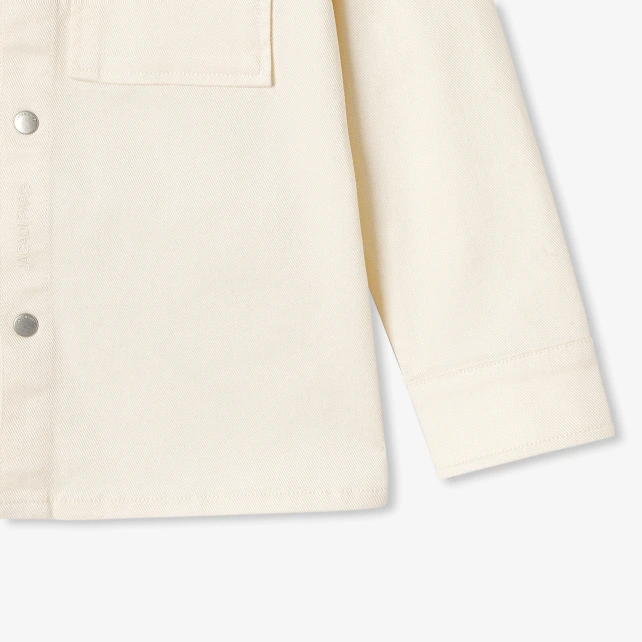 Surchemise enfant garçon en sergé de coton