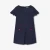 Robe enfant fille en jean brut