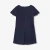 Robe enfant fille en jean brut