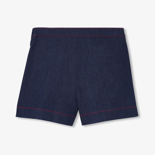 Jupe short enfant fille en jean