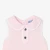 Robe sans manches bébé fille en piqué de coton