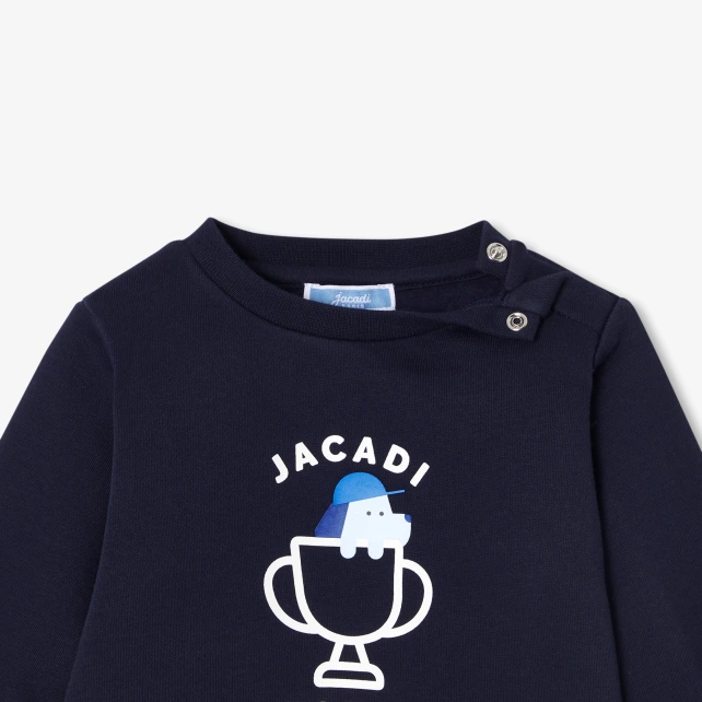 Sweat bébé garçon en molleton