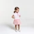 Robe polo bébé fille en piqué de coton