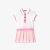 Robe polo bébé fille en piqué de coton
