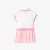 Robe polo bébé fille en piqué de coton