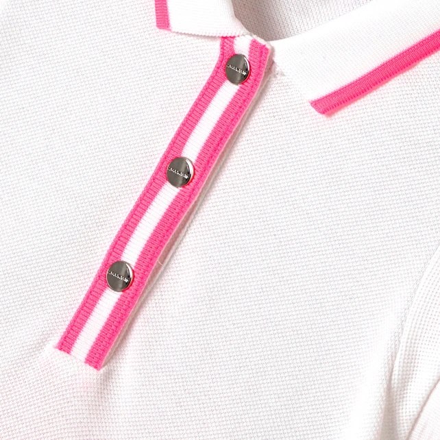 Robe polo bébé fille en piqué de coton