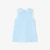 Robe sans manches bébé fille en piqué de coton
