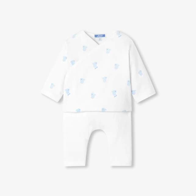 Ensemble confort bébé en coton ouatiné