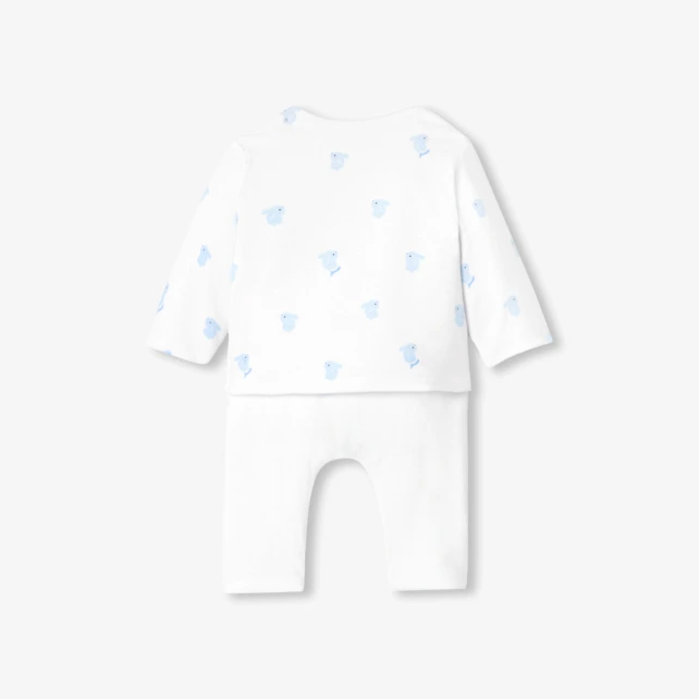 Ensemble confort bébé en coton ouatiné