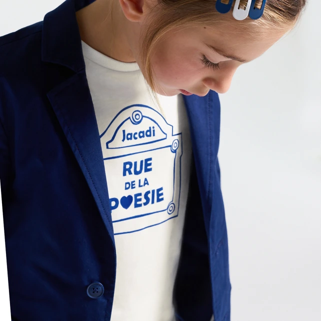 T-shirt enfant fille en coton