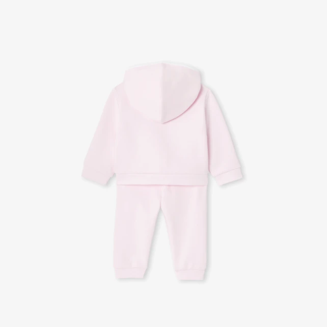 Ensemble jogging bébé fille en maille piquée