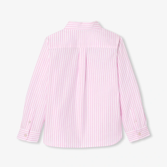 Chemise enfant en Oxford rayé