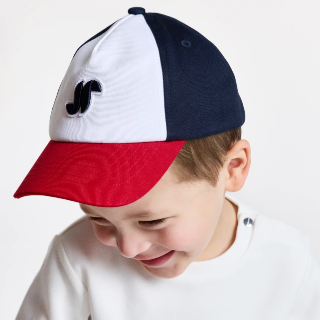 Casquette bébé tricolore