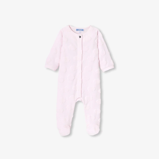 Pyjama bébé fille en jersey motif nuage