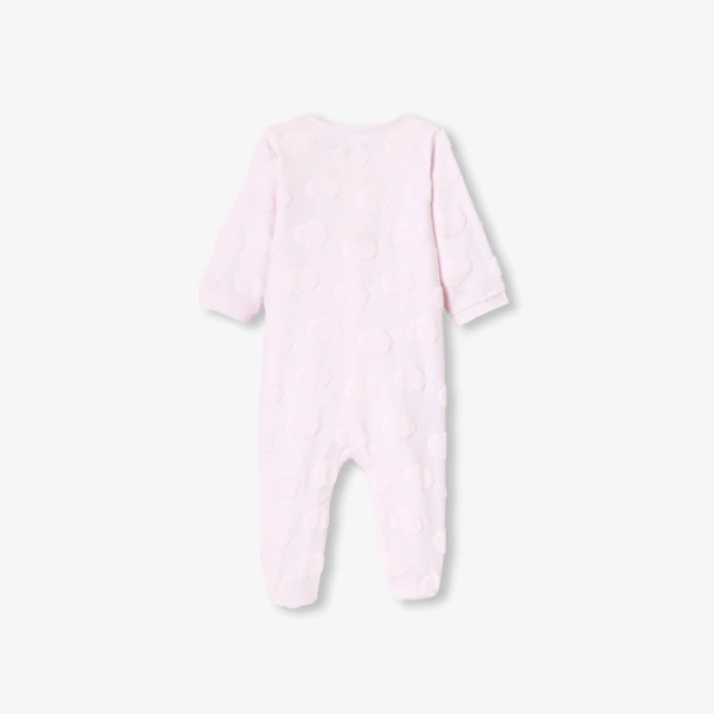Pyjama bébé fille en jersey motif nuage