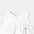 Robe bébé fille en popeline brodée