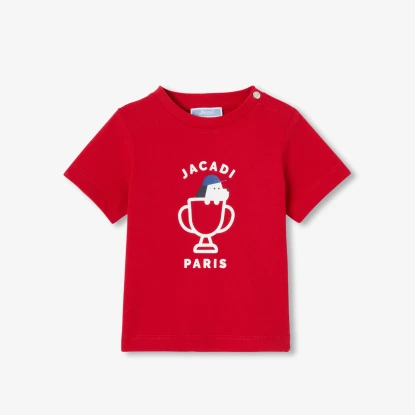 T-shirt manches courtes bébé garçon en coton