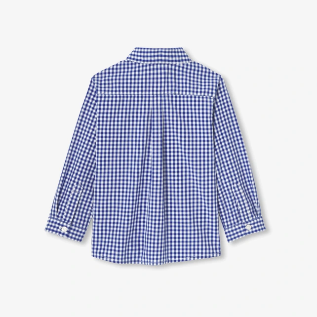 Chemise bébé garçon en vichy