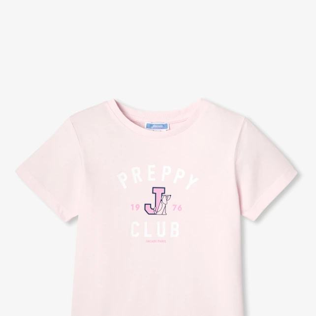 T-shirt enfant fille manches courtes