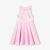 Robe de cérémonie enfant fille en coton alvéolé