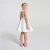 Robe de cérémonie enfant fille en coton alvéolé