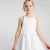 Robe de cérémonie enfant fille en coton alvéolé