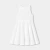 Robe de cérémonie enfant fille en coton alvéolé