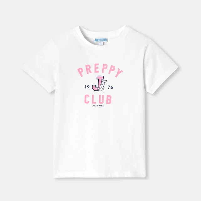 T-shirt enfant fille manches courtes