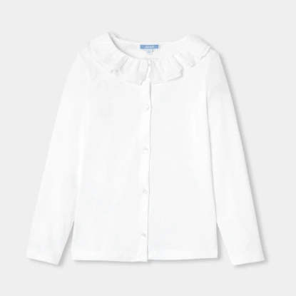 Blouse enfant fille en popeline