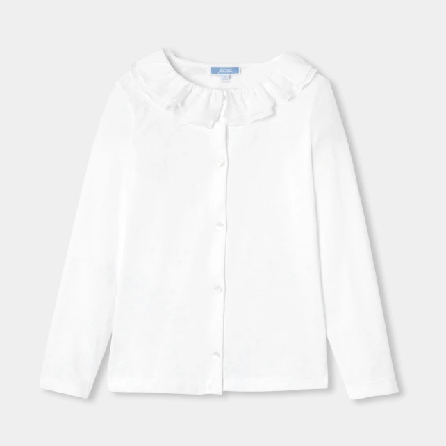 Blouse enfant fille en popeline