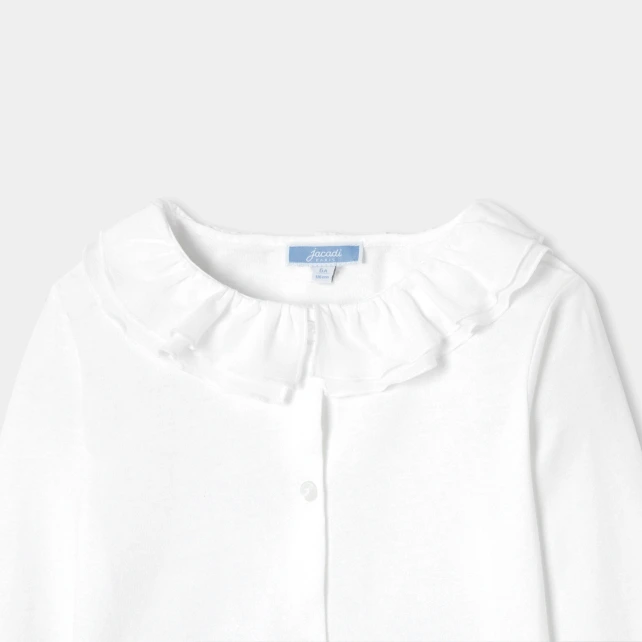 Blouse enfant fille en popeline