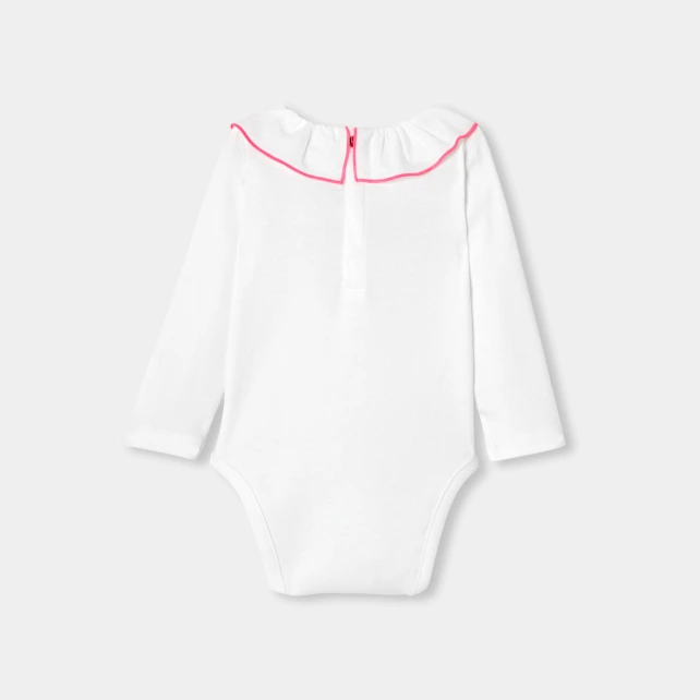 Body bébé fille en coton