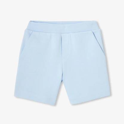 Short enfant garçon en molleton piqué double face