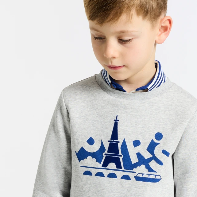 Sweat enfant garçon en molleton